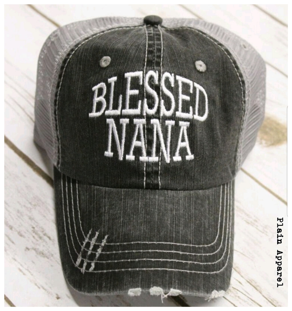 Blessed Nana Cap - Bless UR Heart Boutique
