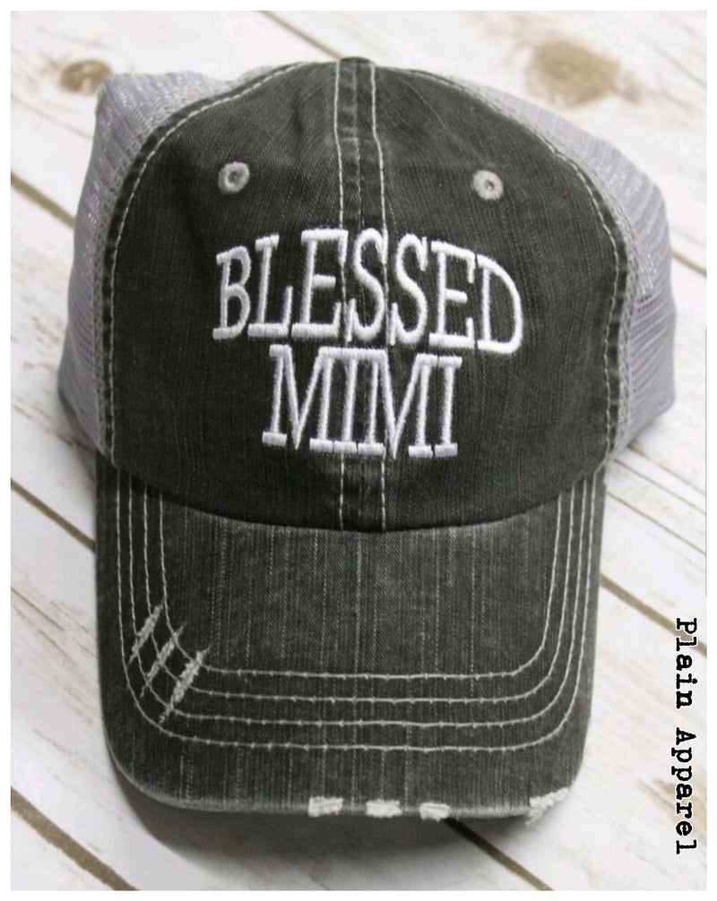 Blessed Mimi Cap - Bless UR Heart Boutique