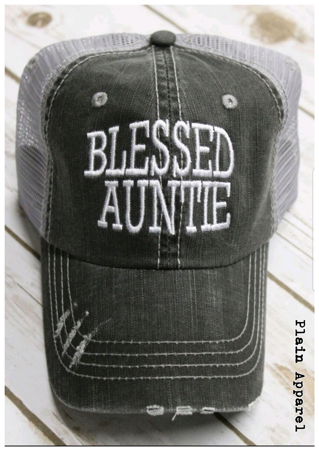 Blessed Auntie Cap - Bless UR Heart Boutique