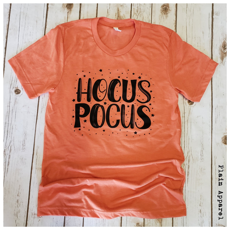 Hocus Pocus Stars Orange Crew - Bless UR Heart Boutique