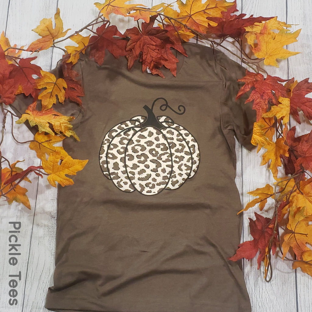 Snow Leopard Pumpkin - Bless UR Heart Boutique