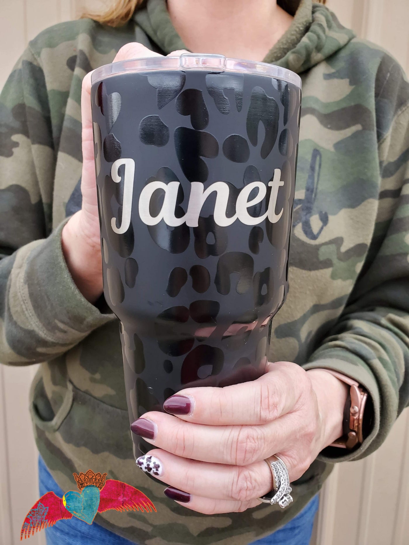 Yeti 30oz Leopard Tumbler 