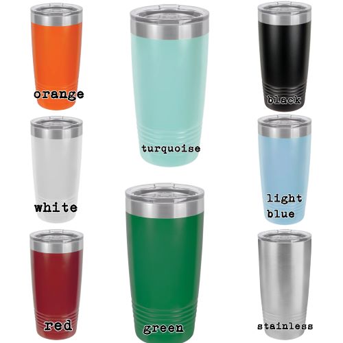 Fix Your Eyes on Jesus Engraved Tumbler (Choose from 3 sizes and 14 colors!) - Bless UR Heart Boutique