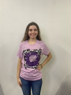 Purple Flower Tee