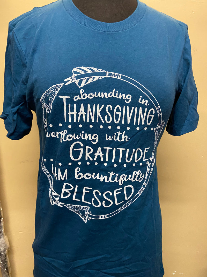 Thanksgiving Gratitude Blessed