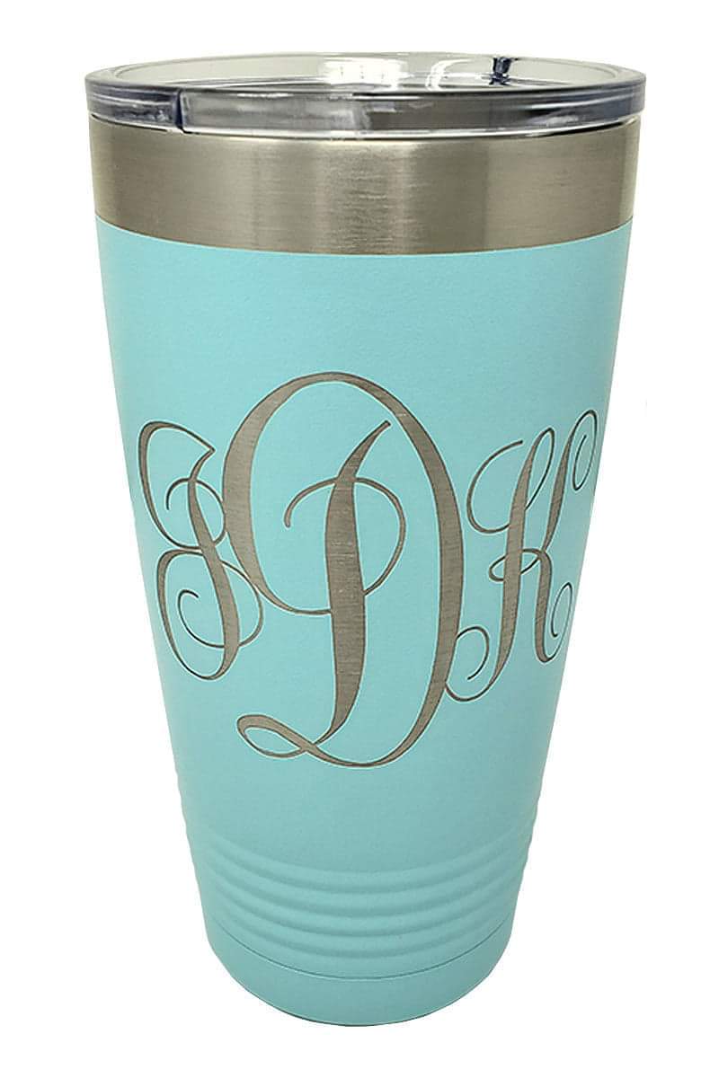 Monogram 20oz Tumbler SALE - Bless UR Heart Boutique